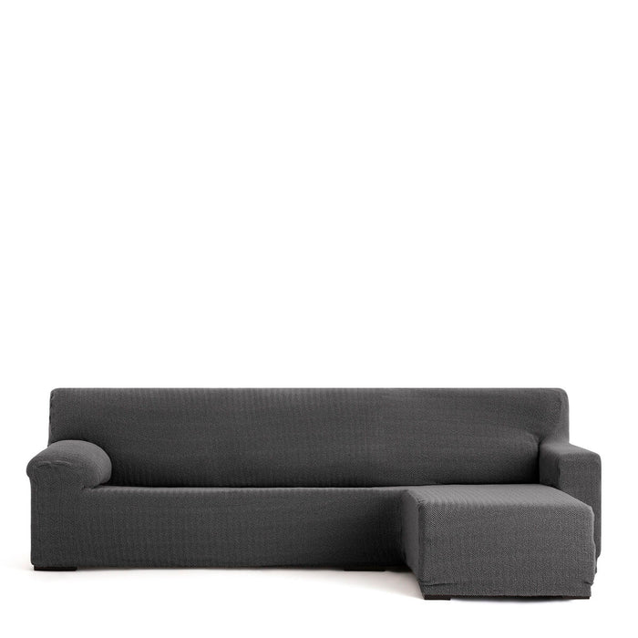 Eysa JAZ Short Arm Chaise Longue Cover, Dark Grey, 120 x 120 x 360 cm