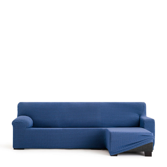 Eysa JAZ Blue Short Arm Chaise Longue Cover, Right, 120 x 120 x 360 cm