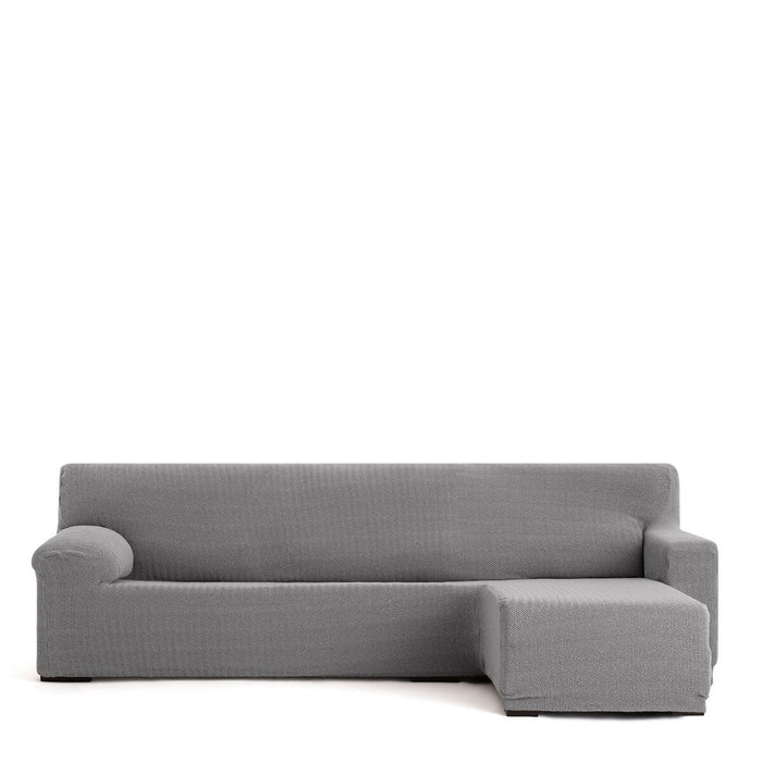 Eysa JAZ Grey Short Arm Chaise Longue Cover, Right, 120 x 120 x 360 cm