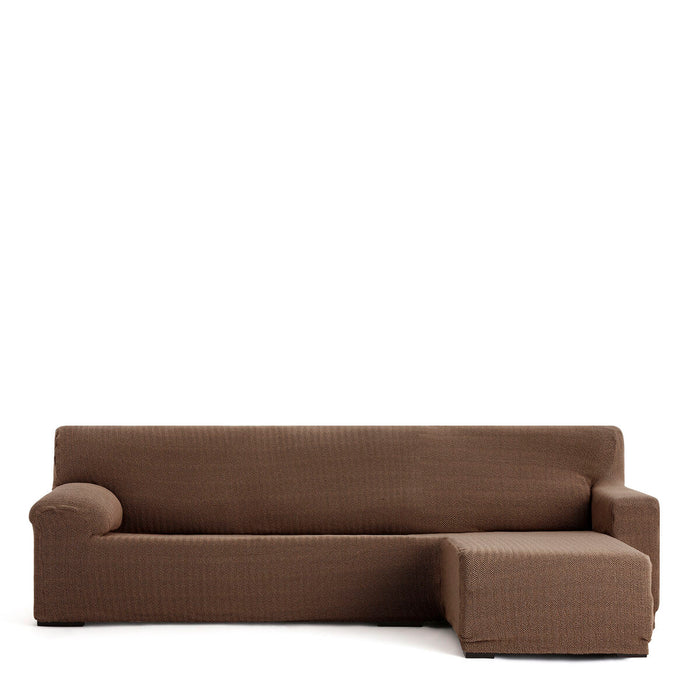 Eysa JAZ Brown Short Arm Chaise Longue Cover, Right, 120 x 120 x 360 cm