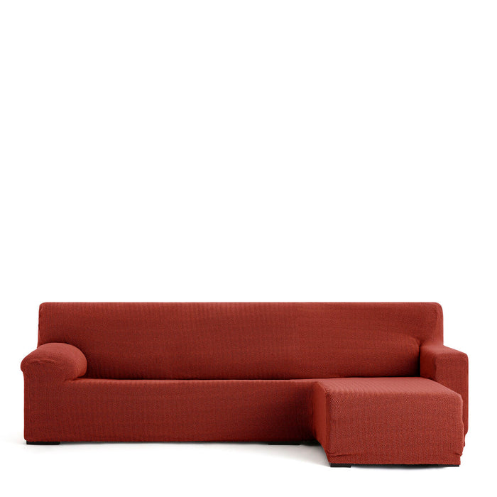 Eysa JAZ Dark Red Short Arm Chaise Longue Cover 120 x 120 x 360 cm