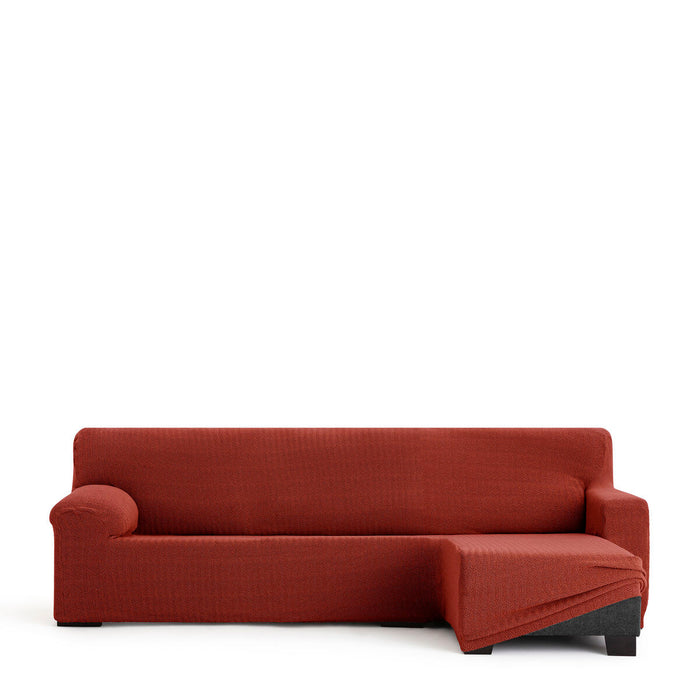 Eysa JAZ Dark Red Short Arm Chaise Longue Cover 120 x 120 x 360 cm