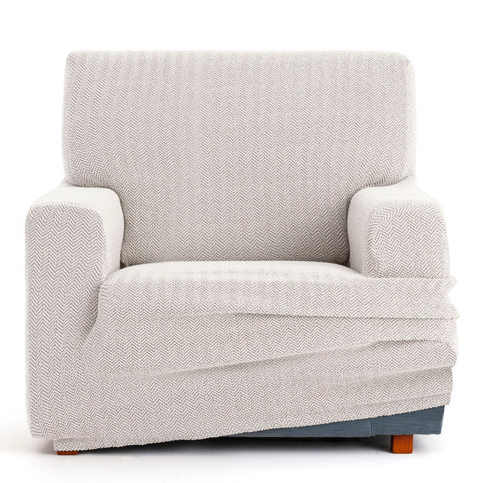 Eysa JAZ armchair cover White 70 x 120 x 130 cm