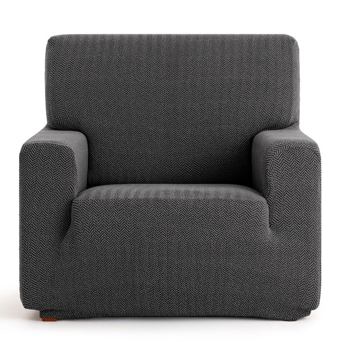 Eysa JAZ armchair cover Dark grey 70 x 120 x 130 cm