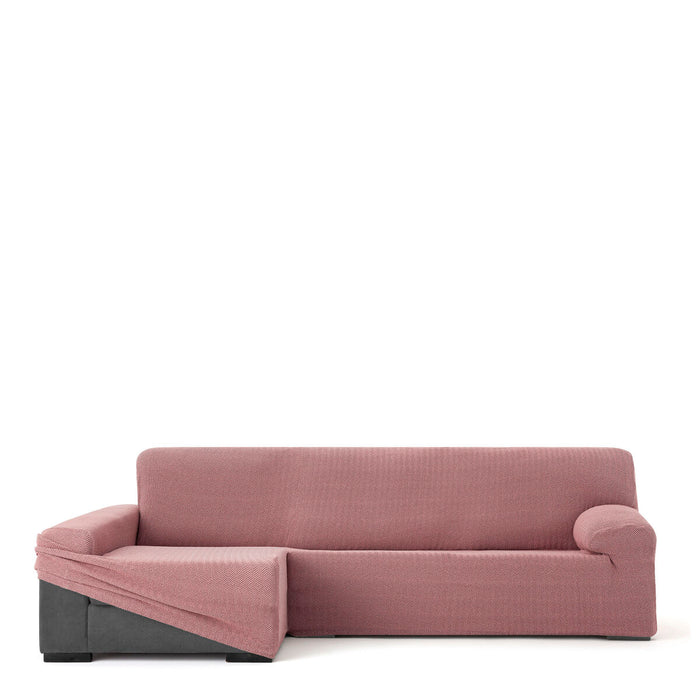Eysa JAZ Pink Long Arm Chaise Longue Cover, Left, 180 x 120 x 360 cm