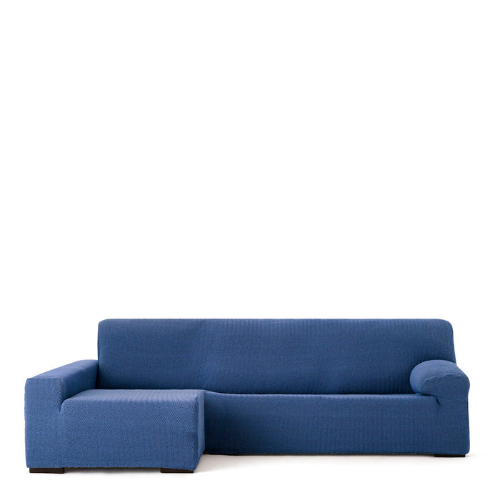 Eysa JAZ Blue Long Arm Chaise Longue Cover, Left, 180 x 120 x 360 cm