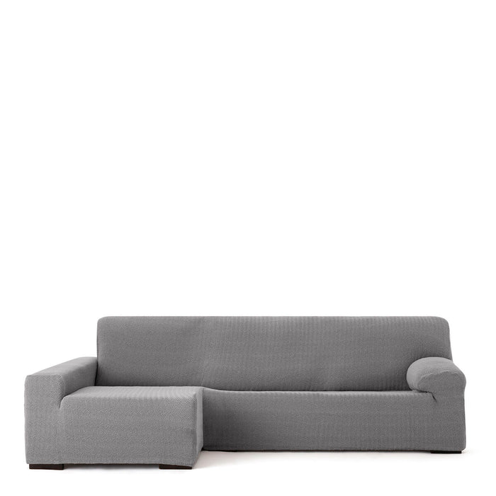 Eysa JAZ Grey Long Arm Chaise Longue Cover, Left, 180 x 120 x 360 cm
