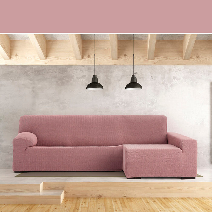 Eysa JAZ Pink Right Long Arm Chaise Longue Cover 180 x 120 x 360 cm