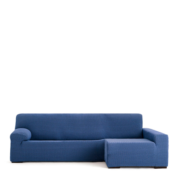 Eysa JAZ Blue Right Long Arm Chaise Longue Cover 180 x 120 x 360 cm