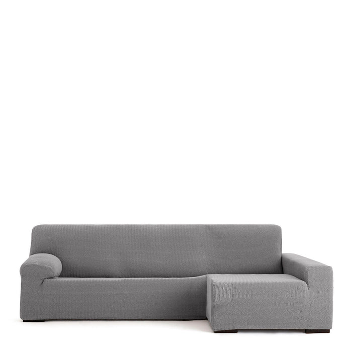 Eysa JAZ Grey Right Long Arm Chaise Longue Cover 180 x 120 x 360 cm