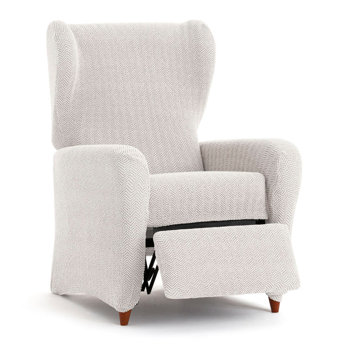 Eysa JAZ armchair cover, white, 90 x 120 x 85 cm