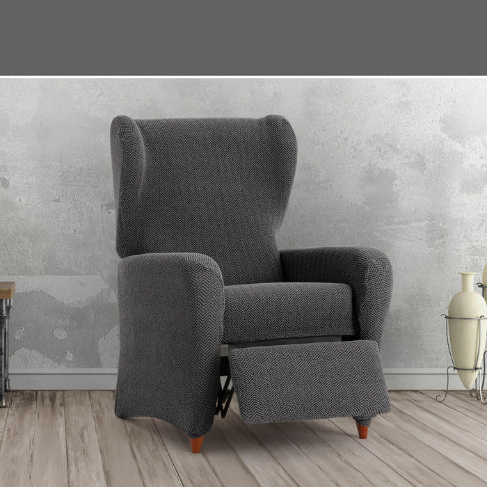 Eysa JAZ armchair cover Dark grey 90 x 120 x 85 cm