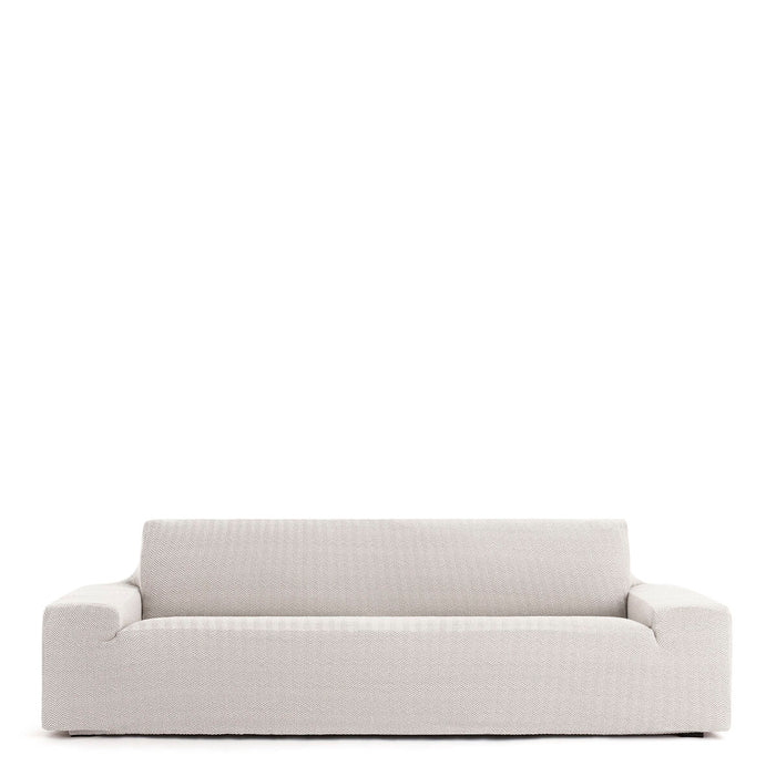 Eysa JAZ White Sofa Cover 70 x 120 x 330 cm