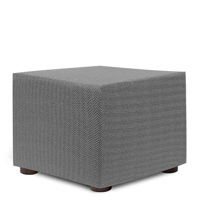 Eysa JAZ pouf cover, grey, 65 x 65 x 65 cm