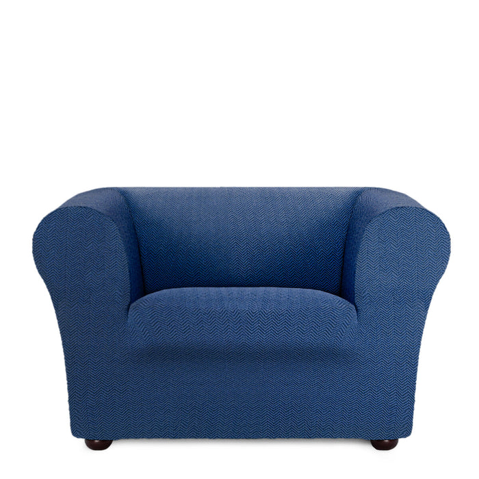 Eysa JAZ armchair cover Blue 110 x 100 x 130 cm