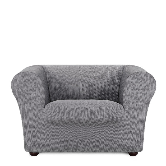 Eysa JAZ armchair cover Grey 110 x 100 x 130 cm