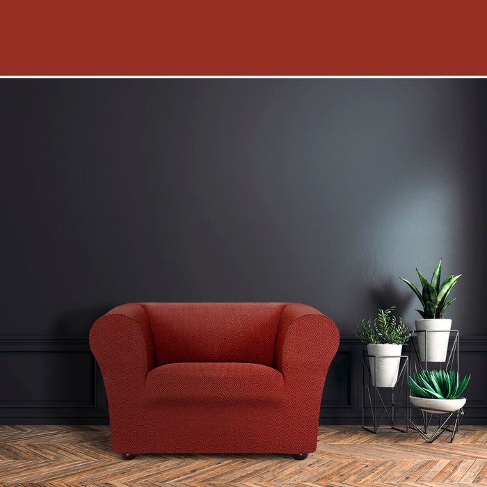 Eysa JAZ Brown Armchair Cover 110 x 100 x 130 cm