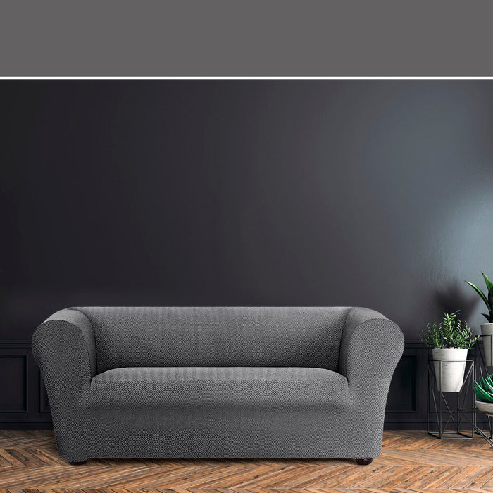 Eysa JAZ Sofa Cover Dark Gray 110 x 100 x 180 cm