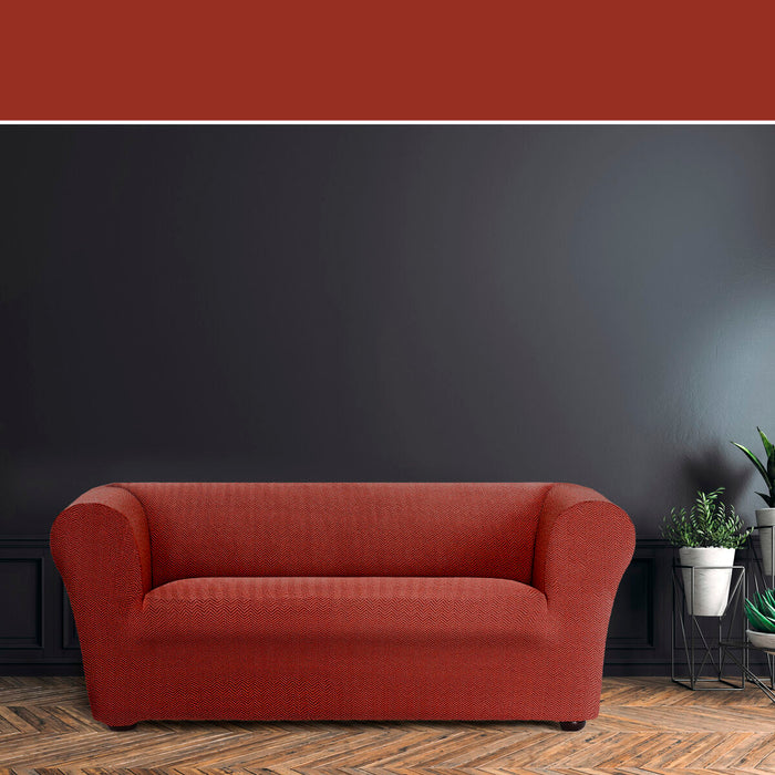 Eysa JAZ Brown Sofa Cover 110 x 100 x 230 cm