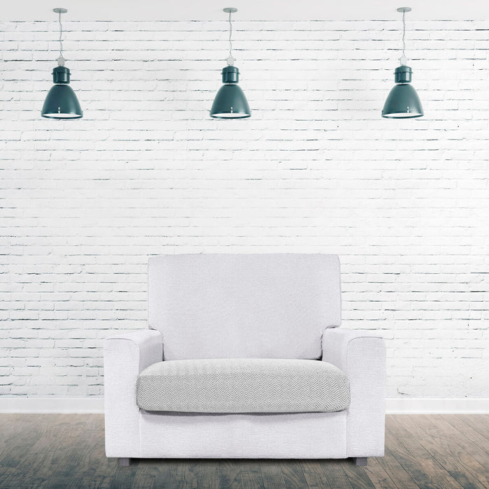 Eysa JAZ White Sofa Cover 85 x 15 x 100 cm