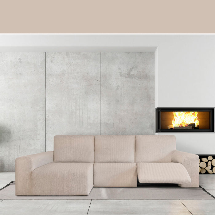 Eysa JAZ Beige 180 x 120 x 360 cm long left arm chaise longue cover