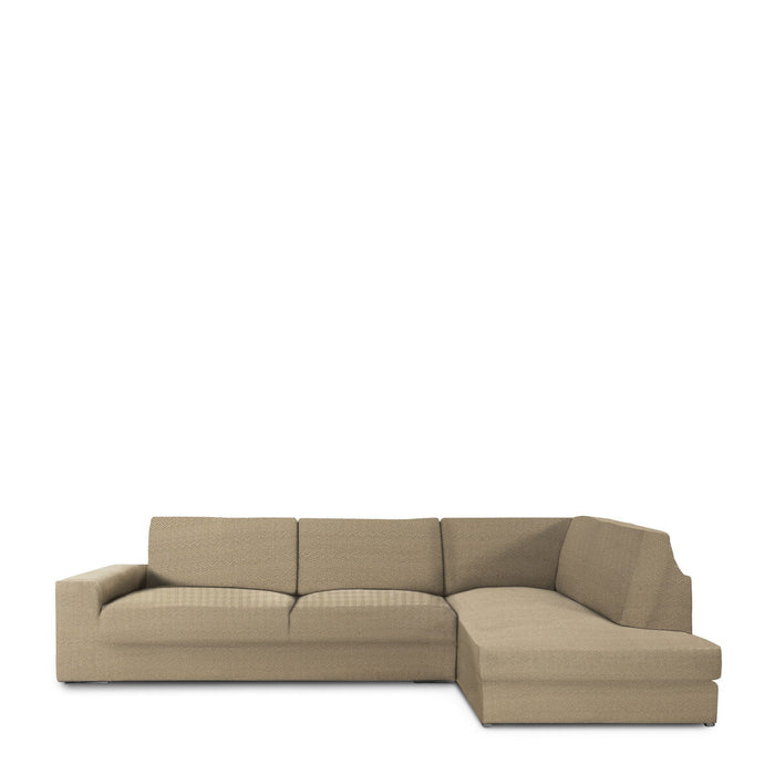 Eysa JAZ Beige Sofa Cover 110 x 120 x 500 cm