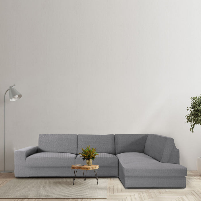 Eysa JAZ Gray Sofa Cover 110 x 120 x 500 cm
