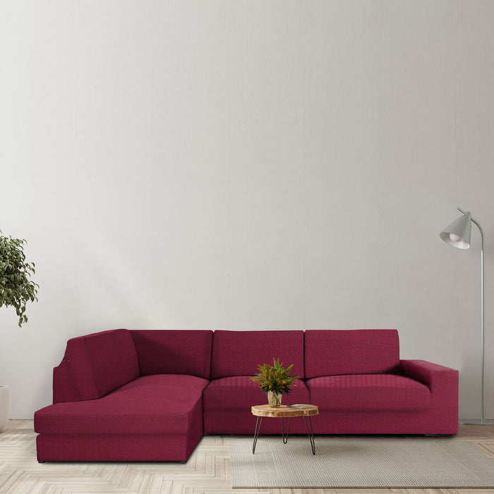 Eysa JAZ Bordeaux Sofa Cover 110 x 120 x 500 cm
