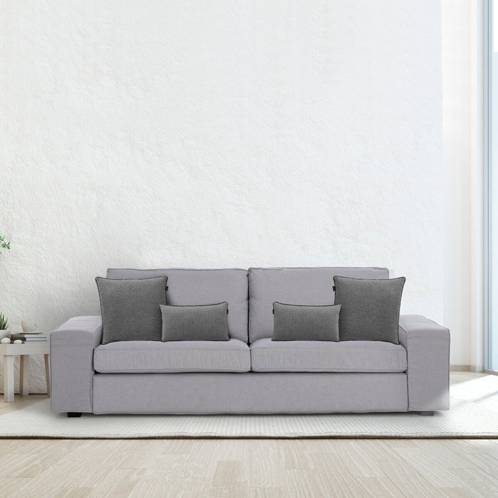 Eysa VALERIA cushion cover Dark grey 45 x 45 cm