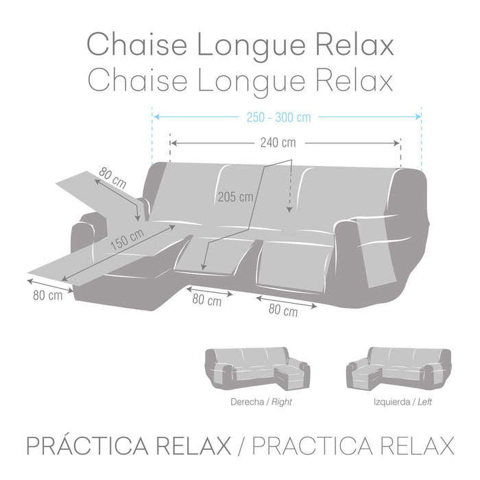 Eysa NORWAY Terracotta Sofa Cover 100 x 110 x 240 cm