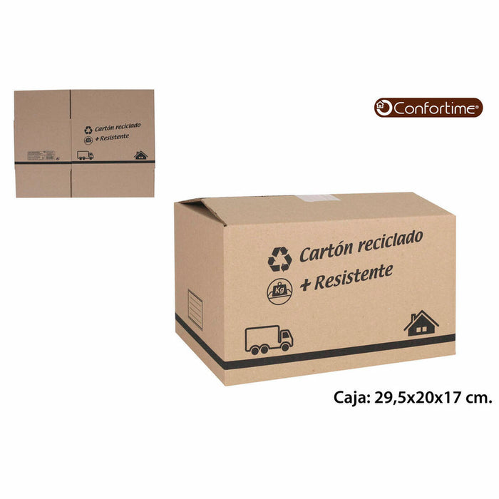 Confortime Multipurpose Cardboard Box (20 Units) (29.5 x 20 x 17 cm)