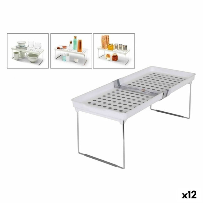 Confortime Folding Shelf 47.5 x 19.1 x 17.5 cm (12 Units) (47.5 x 19 cm)