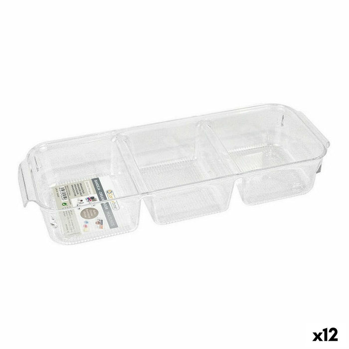 Confortime Polystyrene Tray 35 x 13 x 6 cm (12 Units) (35 x 13 x 6 cm)