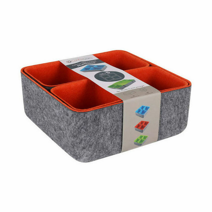 Confortime Felt Organizers 25.2 x 25 x 10 cm (6 Units)
