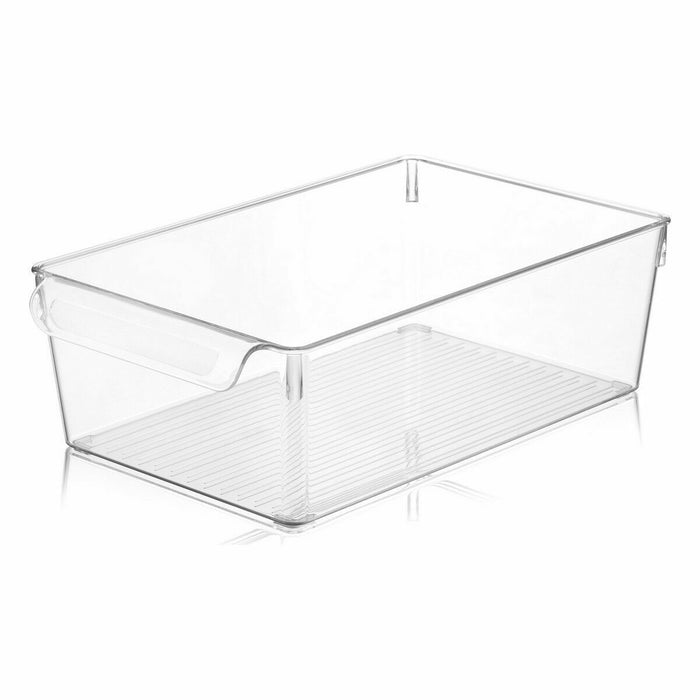 Transparent Quttin Multipurpose Box 20 x 32.5 x 10 cm (12 Units)