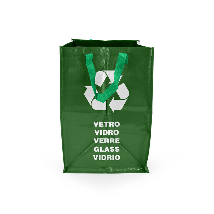 Confortime Green Recycling Bag 31.5 x 44 x 32 cm Raffia