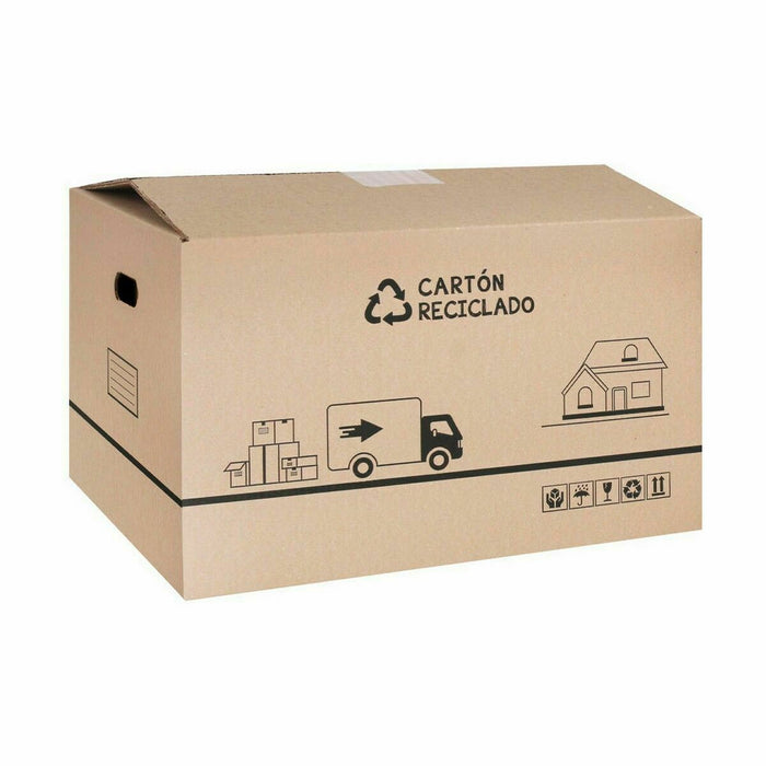 Confortime cardboard moving box 65 x 40 x 40 cm Brown (20 units)