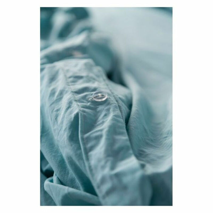 Naturals Green Linen Duvet Cover