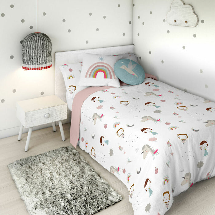 Pink Unicorn Indian Making Duvet Cover