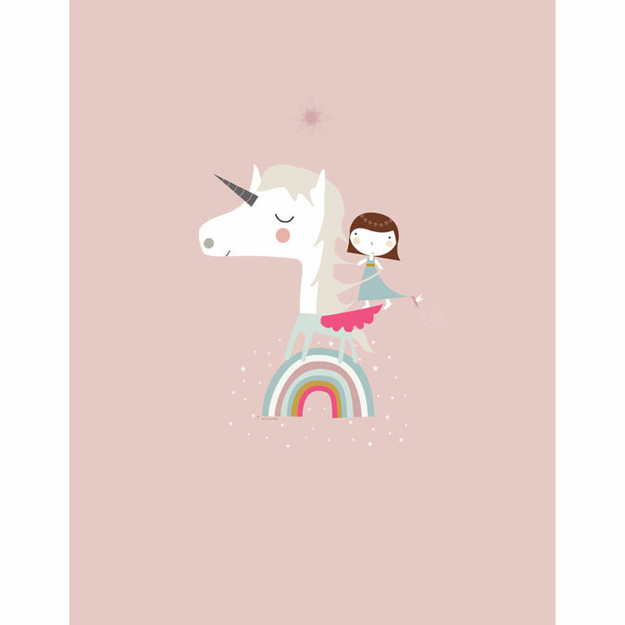 Pink Unicorn Indian Making Duvet Cover