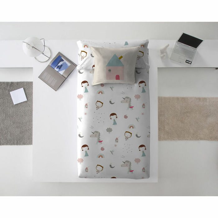 Pink Unicorn Indian Making Duvet Cover