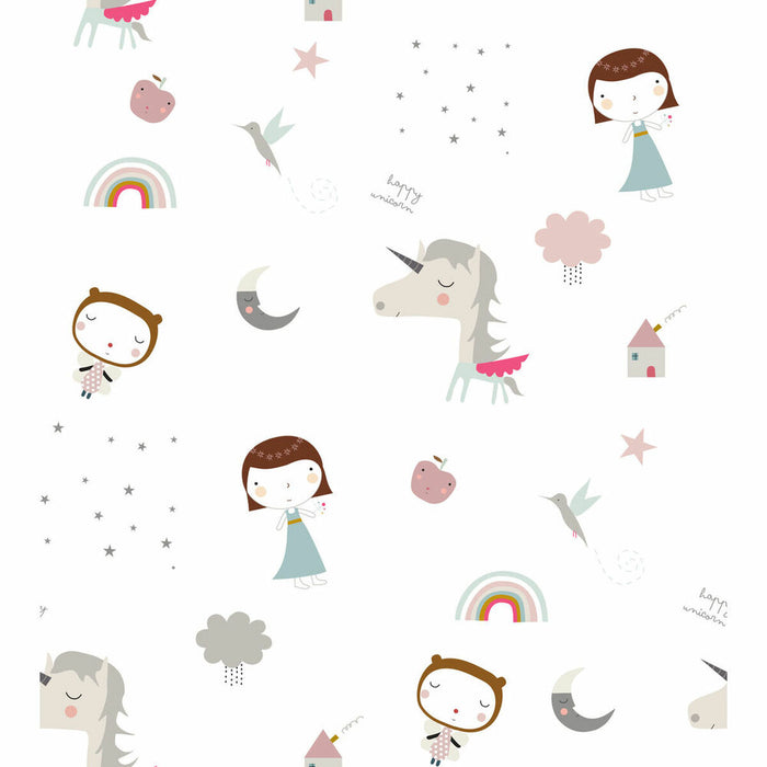 Pink Unicorn Indian Making Duvet Cover