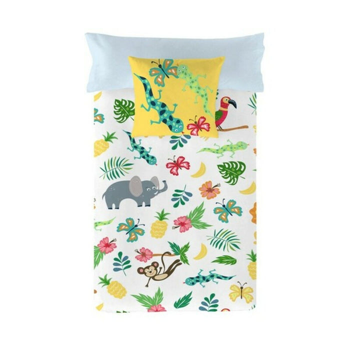 Duvet Cover Sewing Jungle Exotic Bed of 90 (150 x 220 cm)