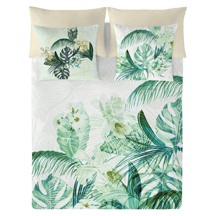 Duvet Cover Tuscany Tropical Stitching Location-B07RYMB7CN Bed of 180 (260 x 220 cm)