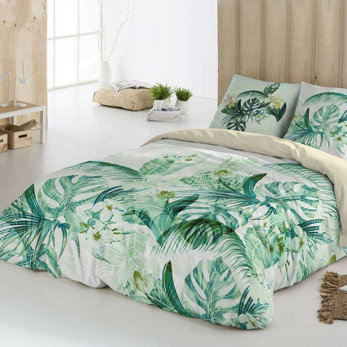 Duvet Cover Tuscany Tropical Stitching Location-B07RYMB7CN Bed of 180 (260 x 220 cm)