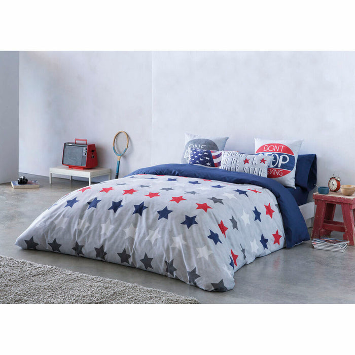 Naturals American Star Duvet Cover 180/190 bed (260 x 220 cm)