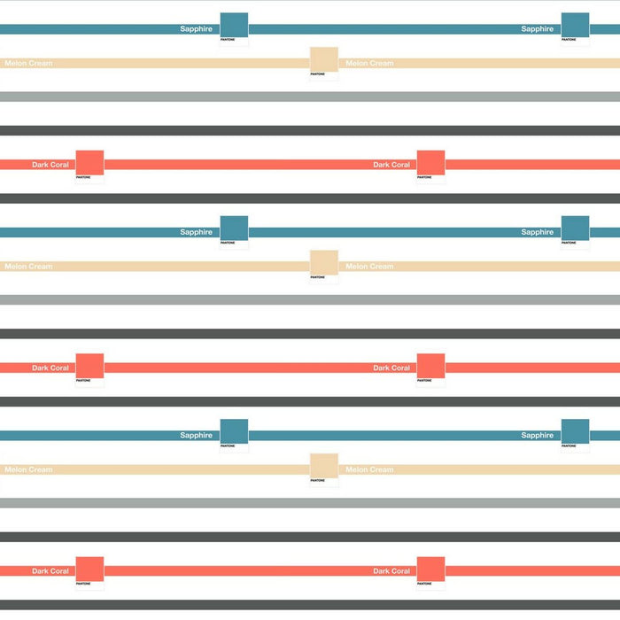 Narrow Pantone Duvet Cover