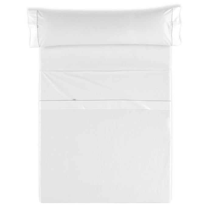 Alexandra House Living White 3-Piece Sheet Set for 90 cm Bed