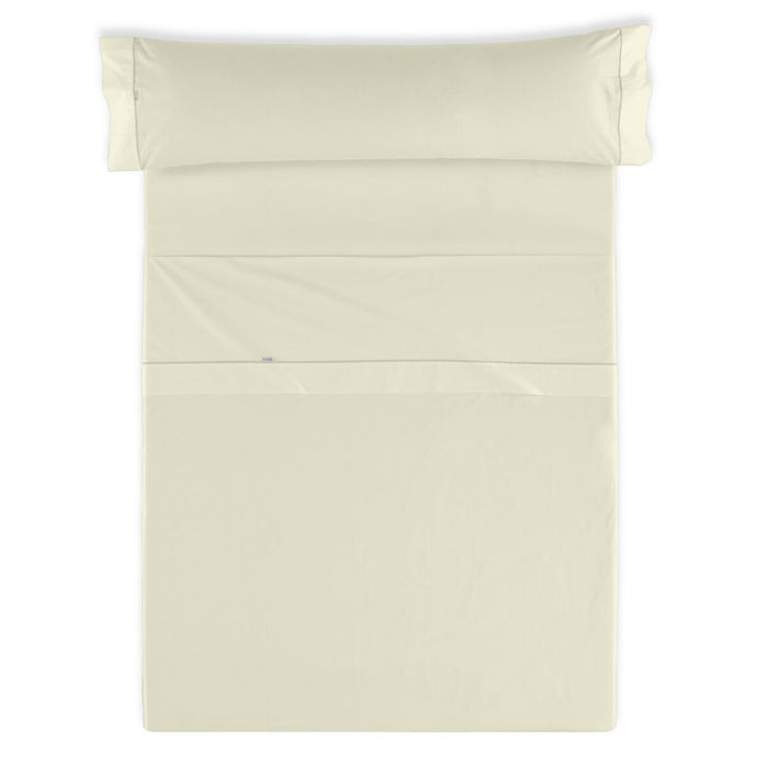 Alexandra House Living Cream Sheet Set for 135/140 cm Bed, 3 Pieces