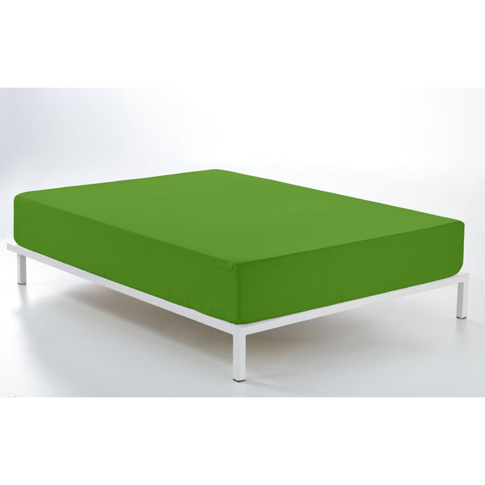 Alexandra House Living Fitted Sheet Green 160 x 200 cm